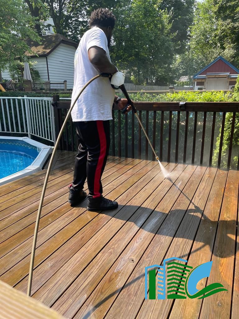 Home patio pressure washing service