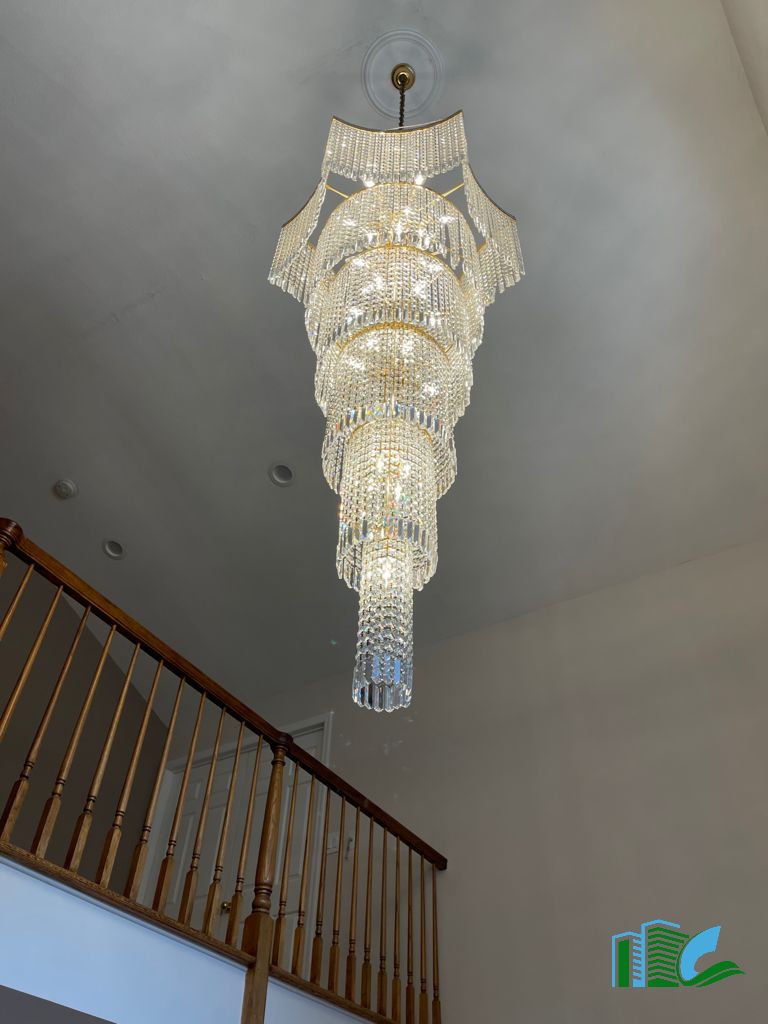 Professional and reliable chandelier cleaning services