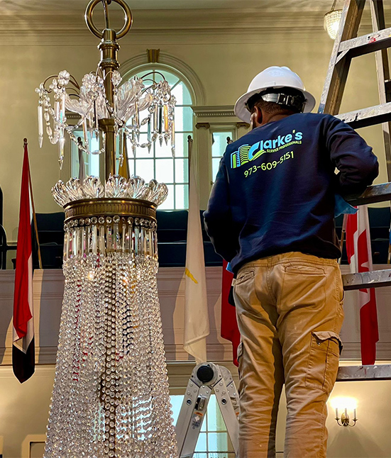 Chandelier Cleaning Service in Paramus